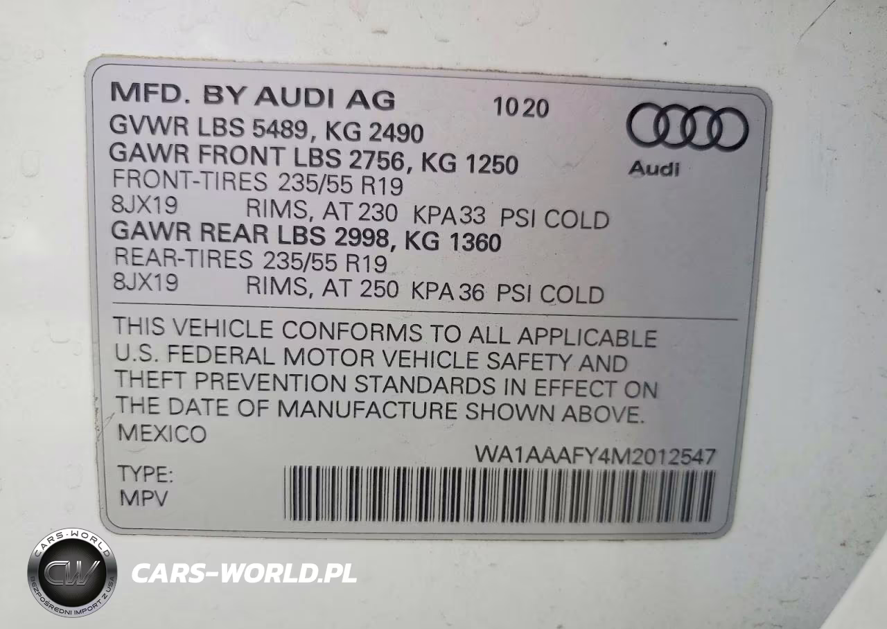 2021 Audi Q5 Premium VIN:WA1AAAFY4M2012547 - 13