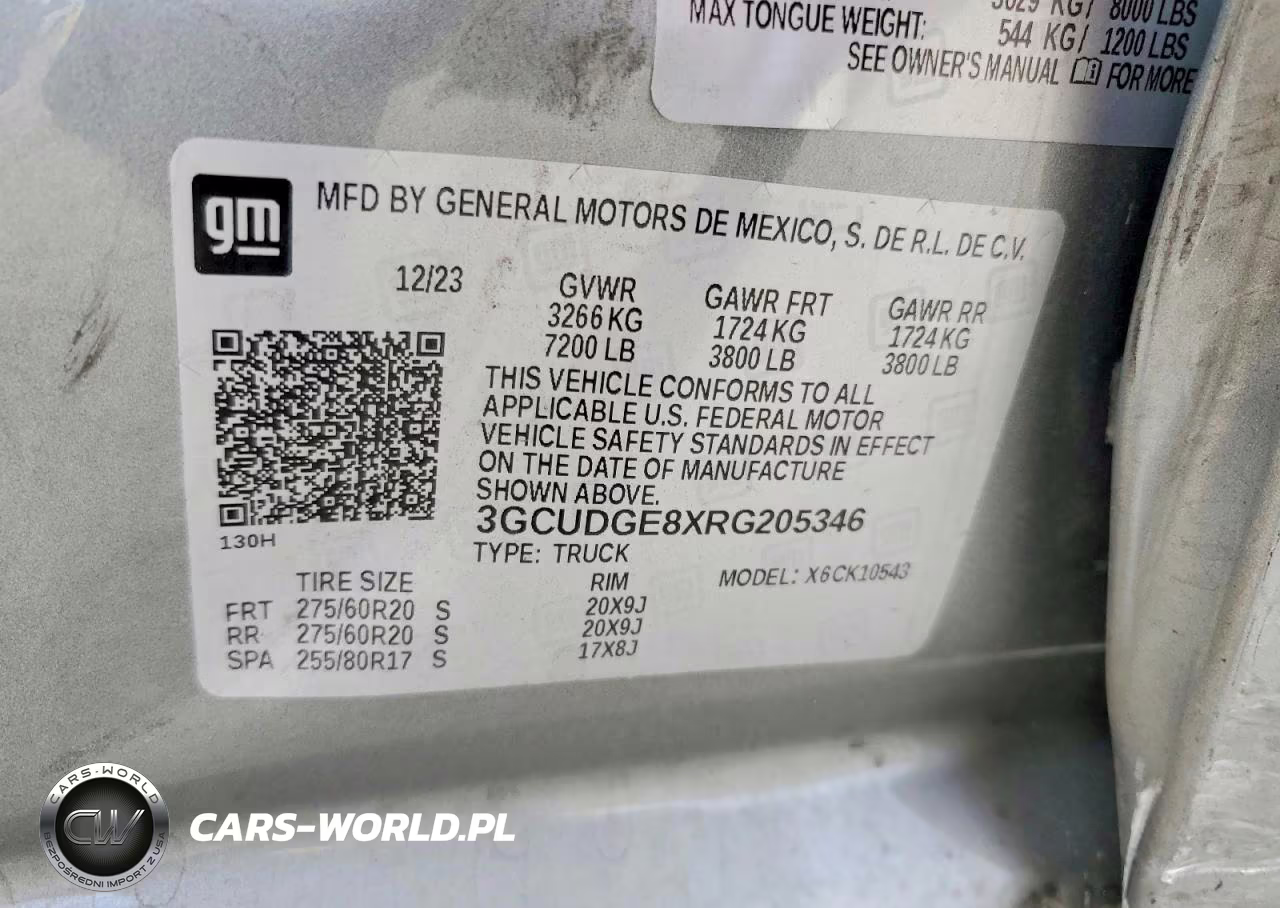 2024 Chevrolet Silverado K1500 Ltz VIN:3GCUDGE8XRG205346 - 12