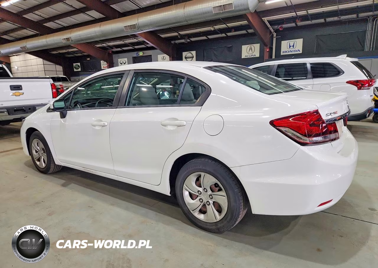 2015 Honda Civic Lx VIN:19XFB2F58FE222482 - 2