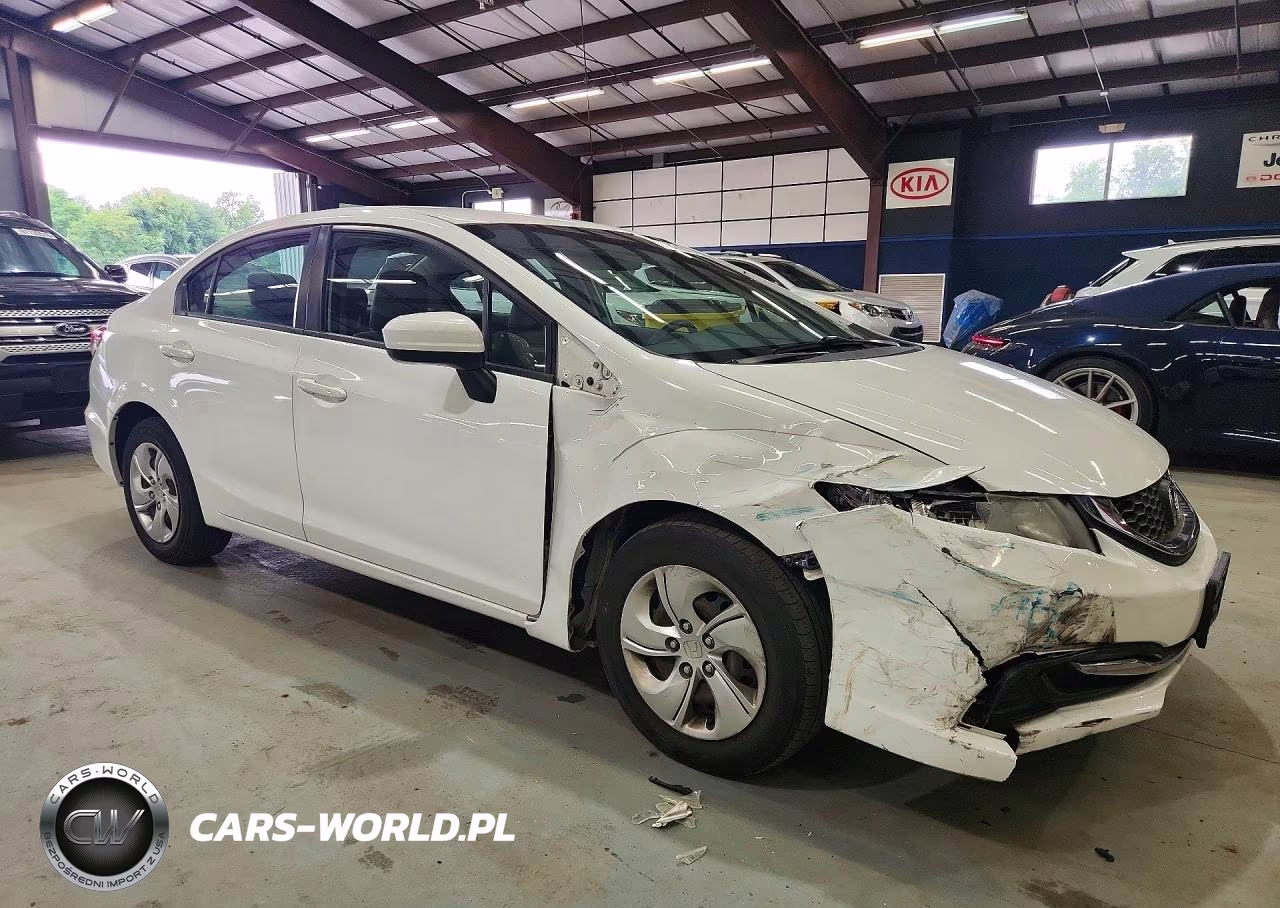 2015 Honda Civic Lx VIN:19XFB2F58FE222482 - 4