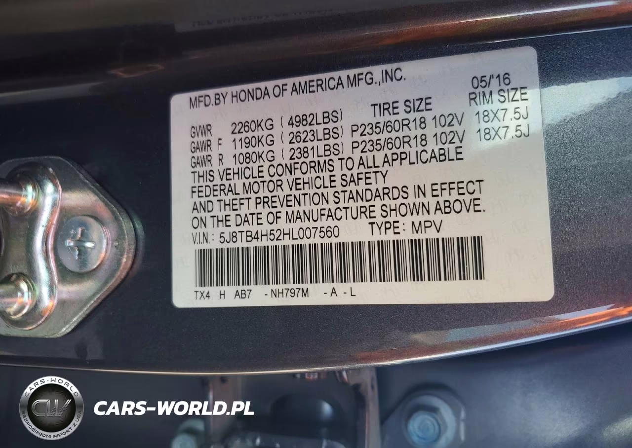 2017 Acura Rdx Technology VIN:5J8TB4H52HL007560 - 12