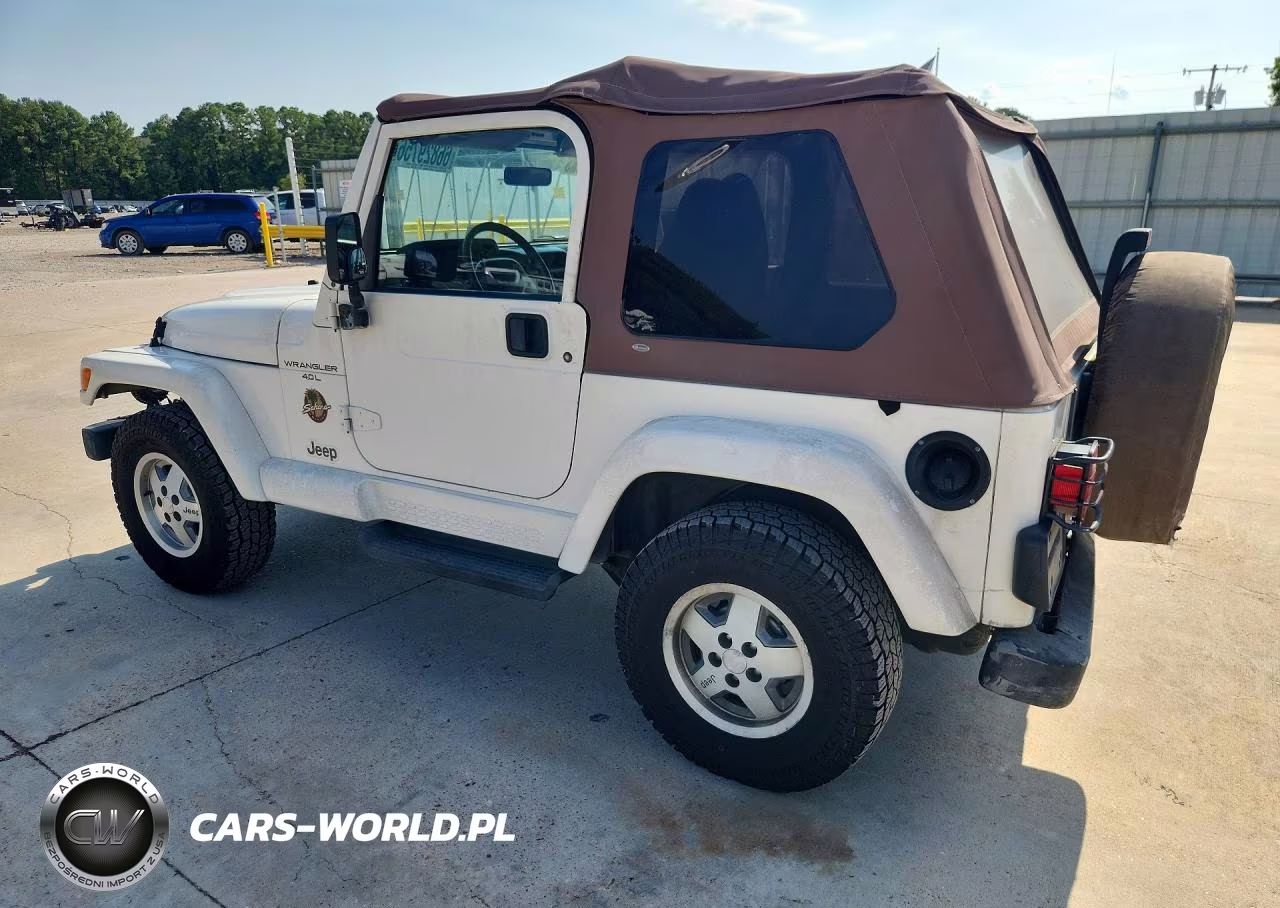 1999 Jeep Wrangler - Tj Sahara VIN:1J4FY49S8XP417389 - 2