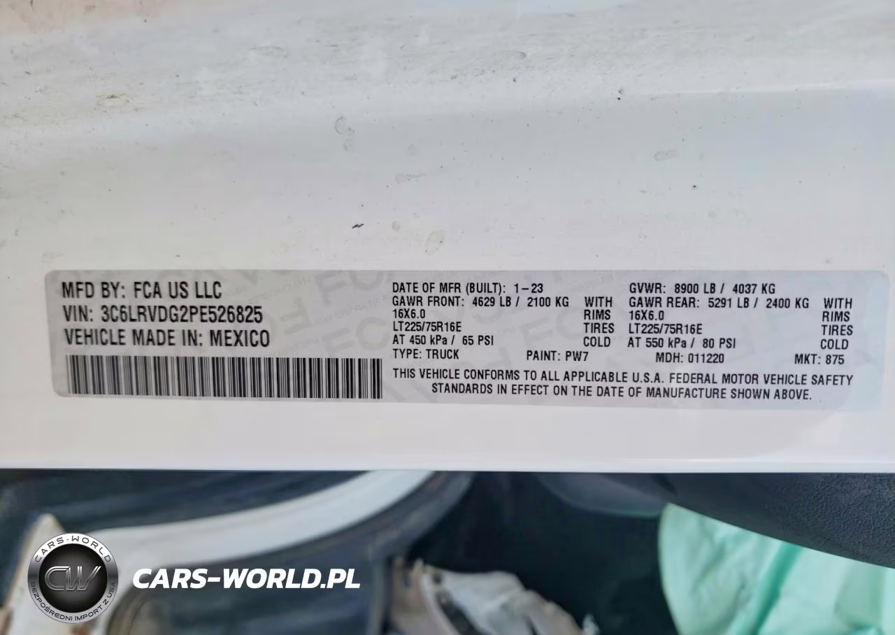 2023 Ram Promaster 2500 Delivery Van VIN:3C6LRVDG2PE526825 - 13