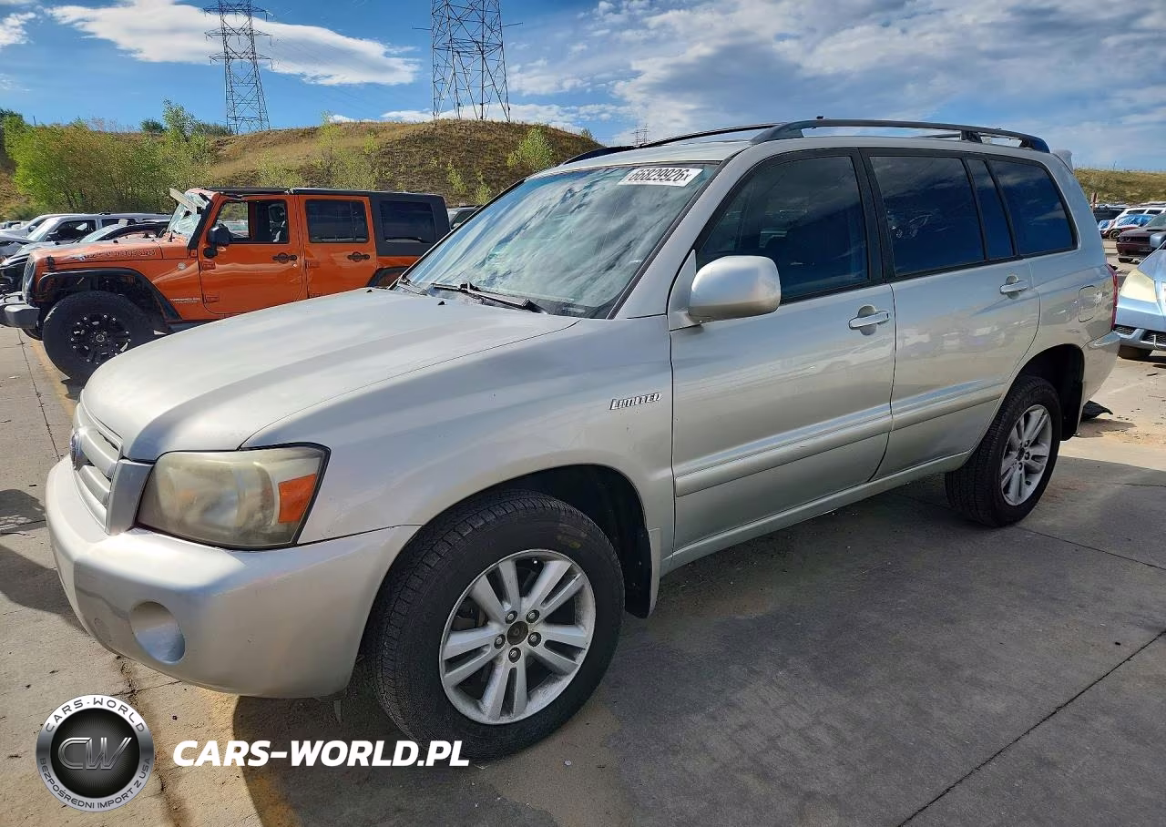 2006 Toyota Highlander Hybrid VIN:JTEEW21A560013192 - 1