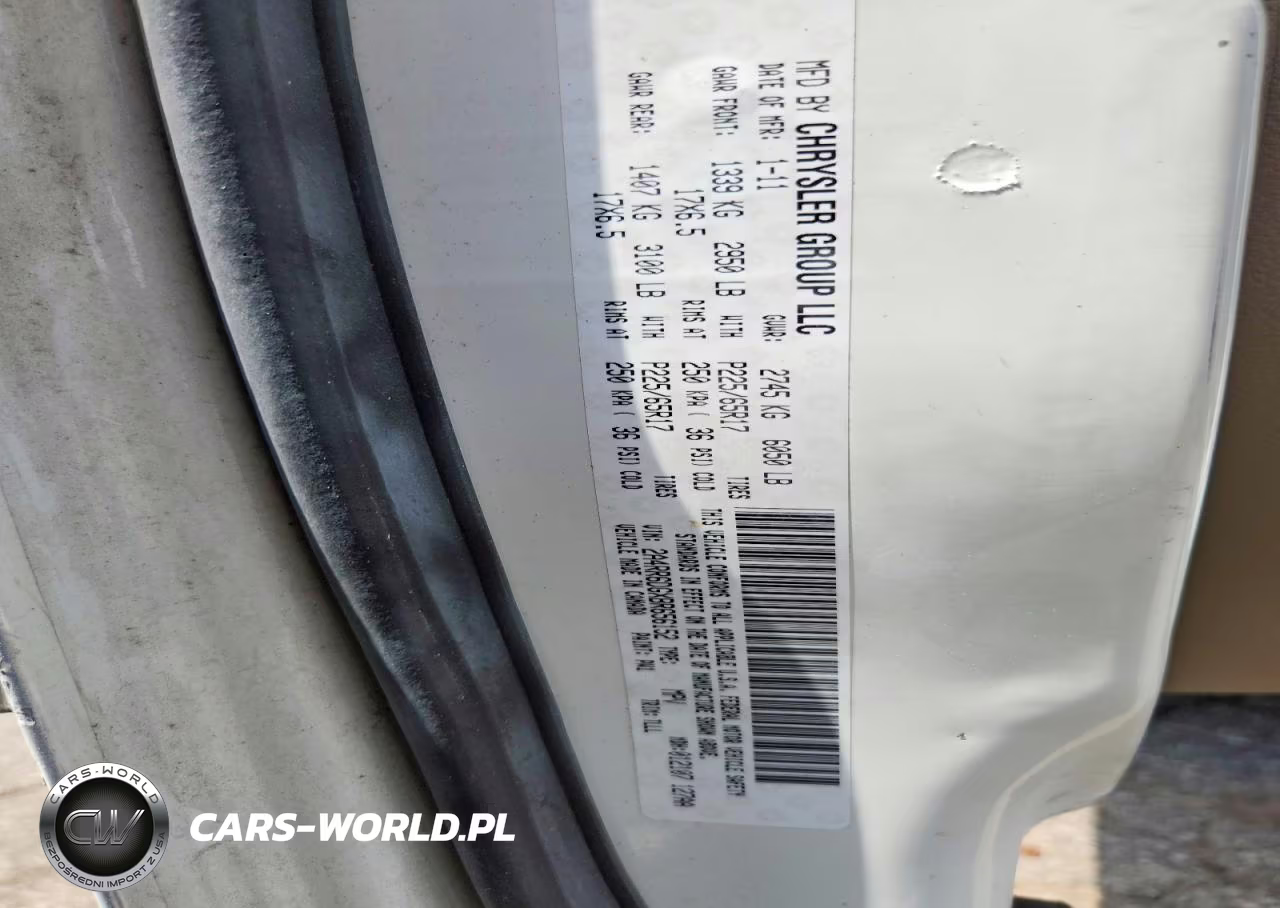 2011 Chrysler Town & Country Limited VIN:2A4RR6DGXBR656152 - 14