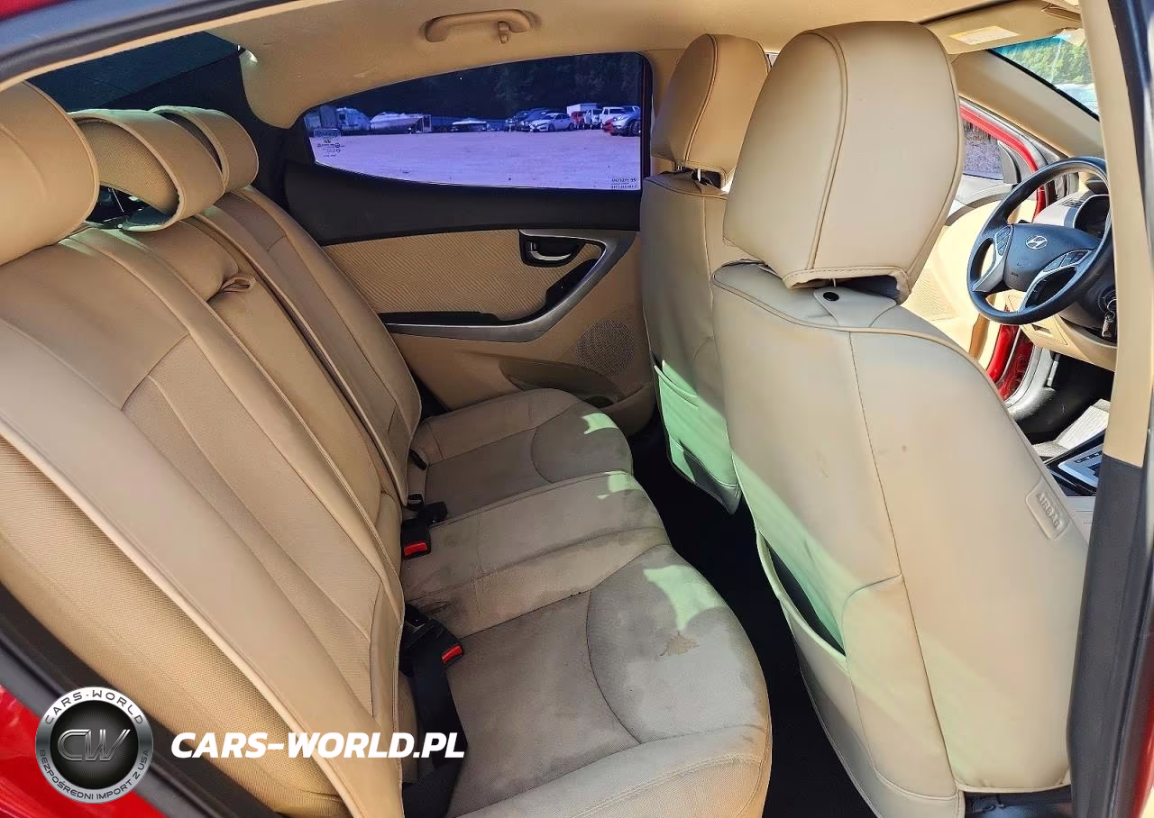 2012 Hyundai Elantra Gls VIN:KMHDH4AE5CU443832 - 10