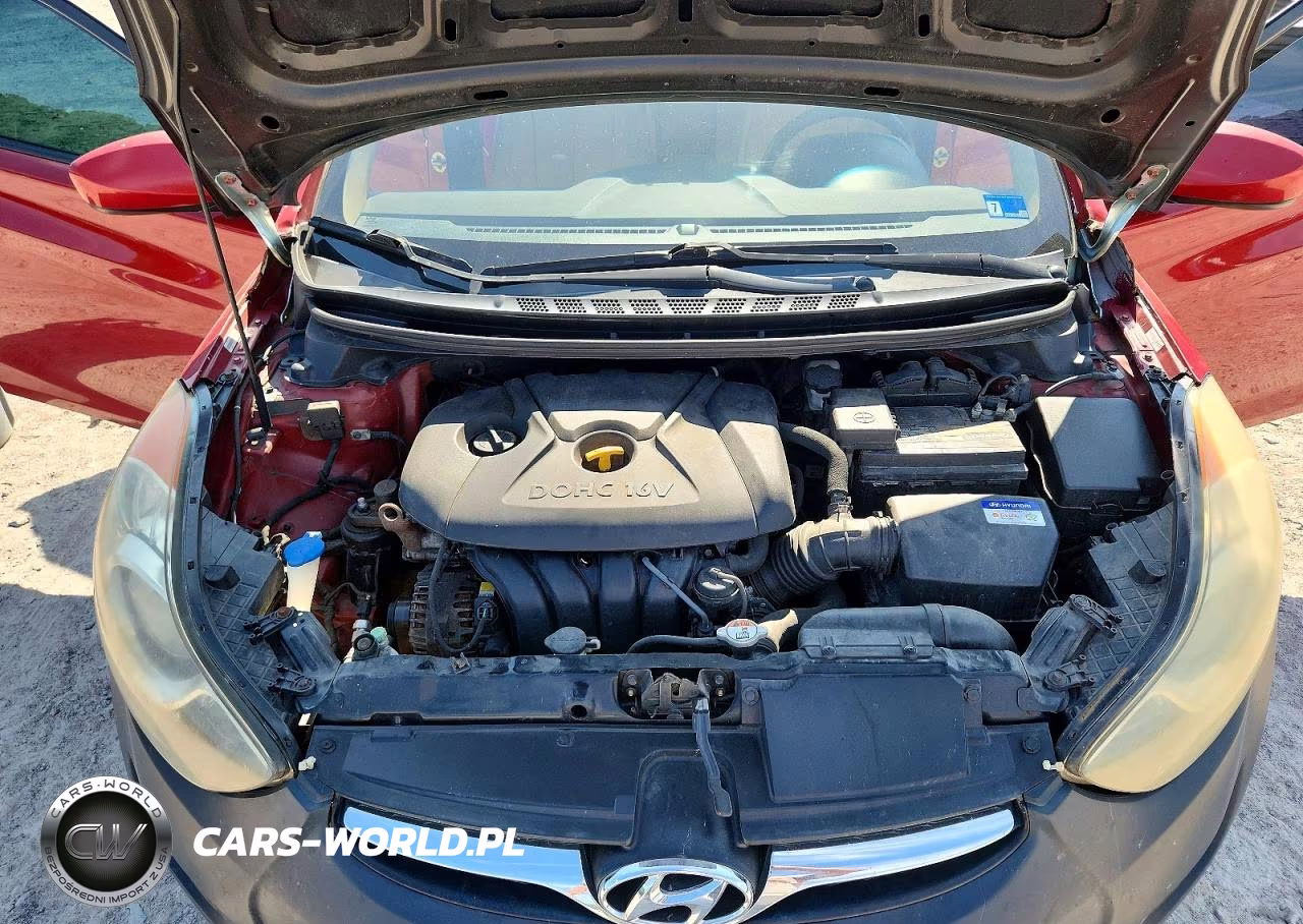 2012 Hyundai Elantra Gls VIN:KMHDH4AE5CU443832 - 11