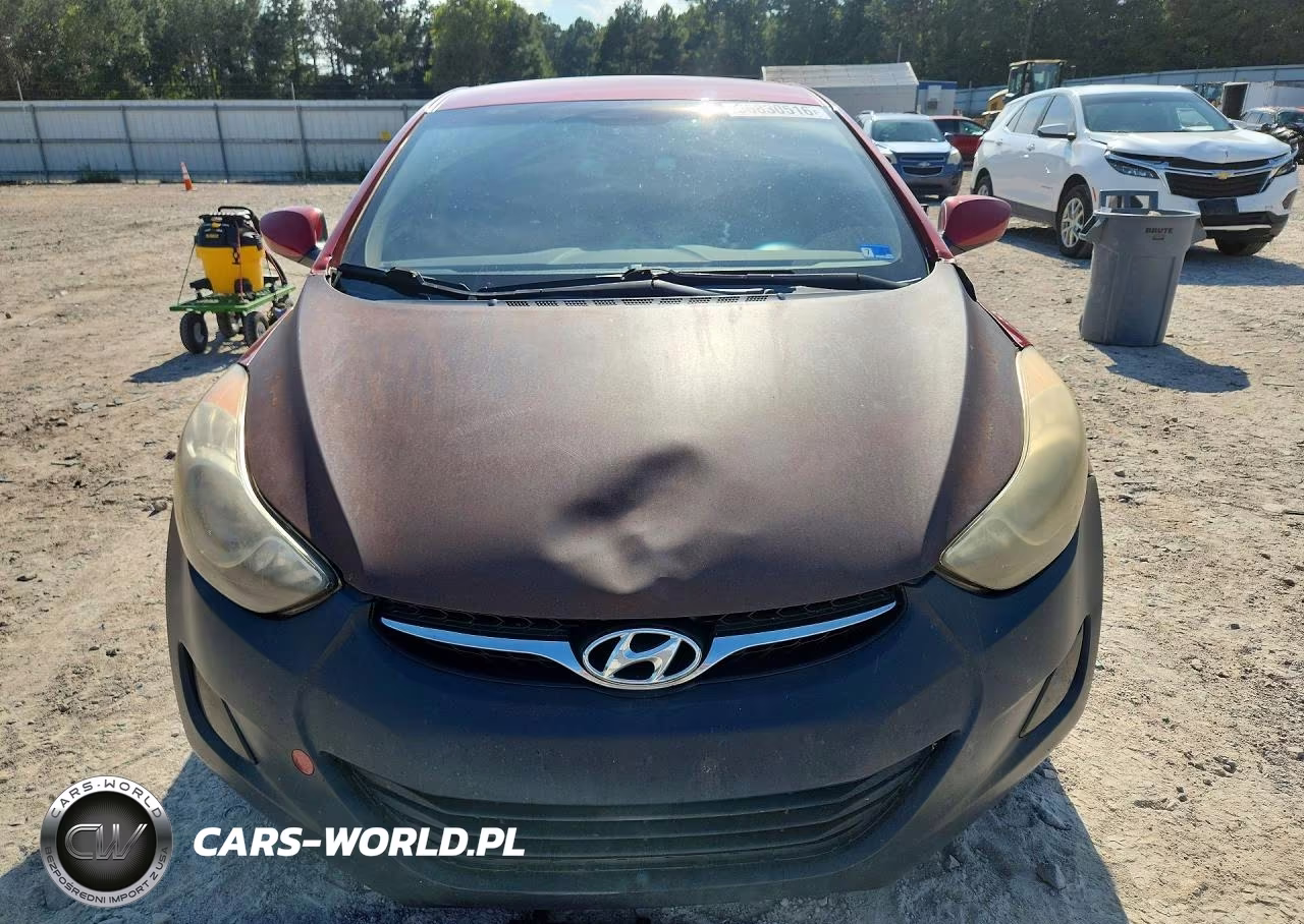 2012 Hyundai Elantra Gls VIN:KMHDH4AE5CU443832 - 5