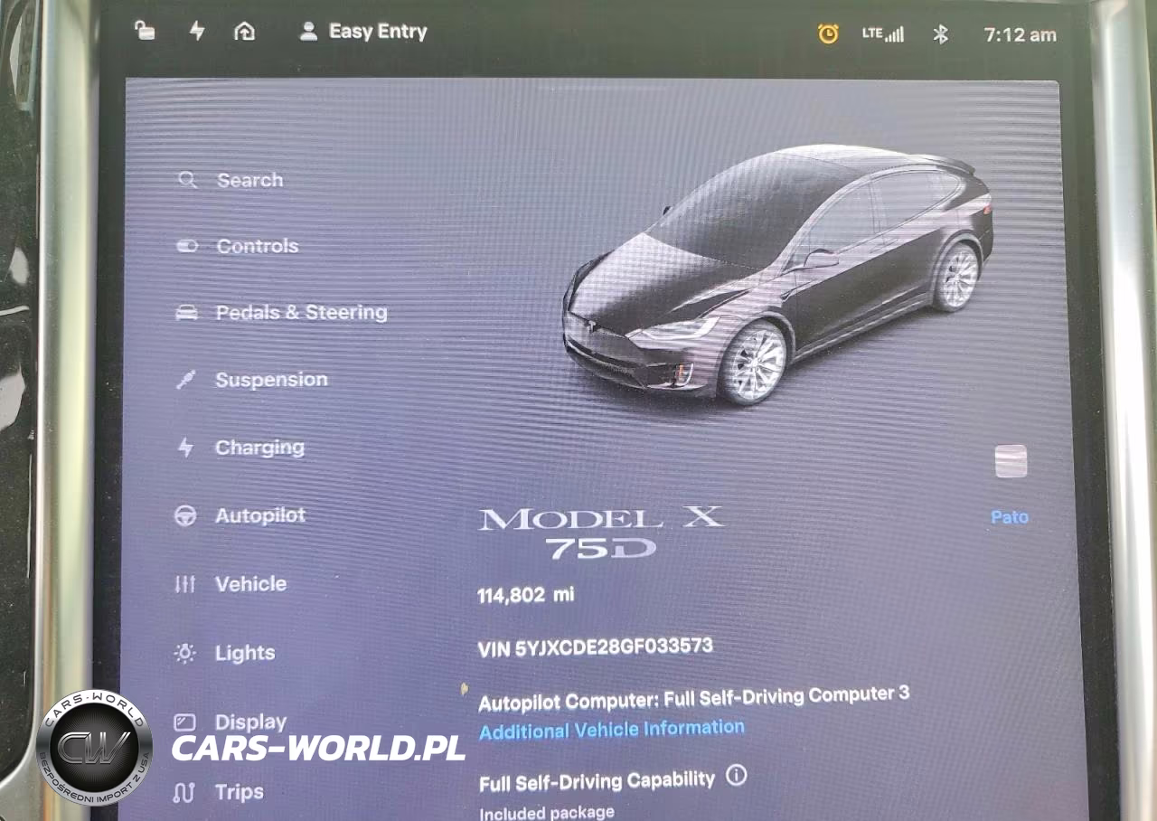 2016 Tesla Model X VIN:5YJXCDE28GF033573 - 9