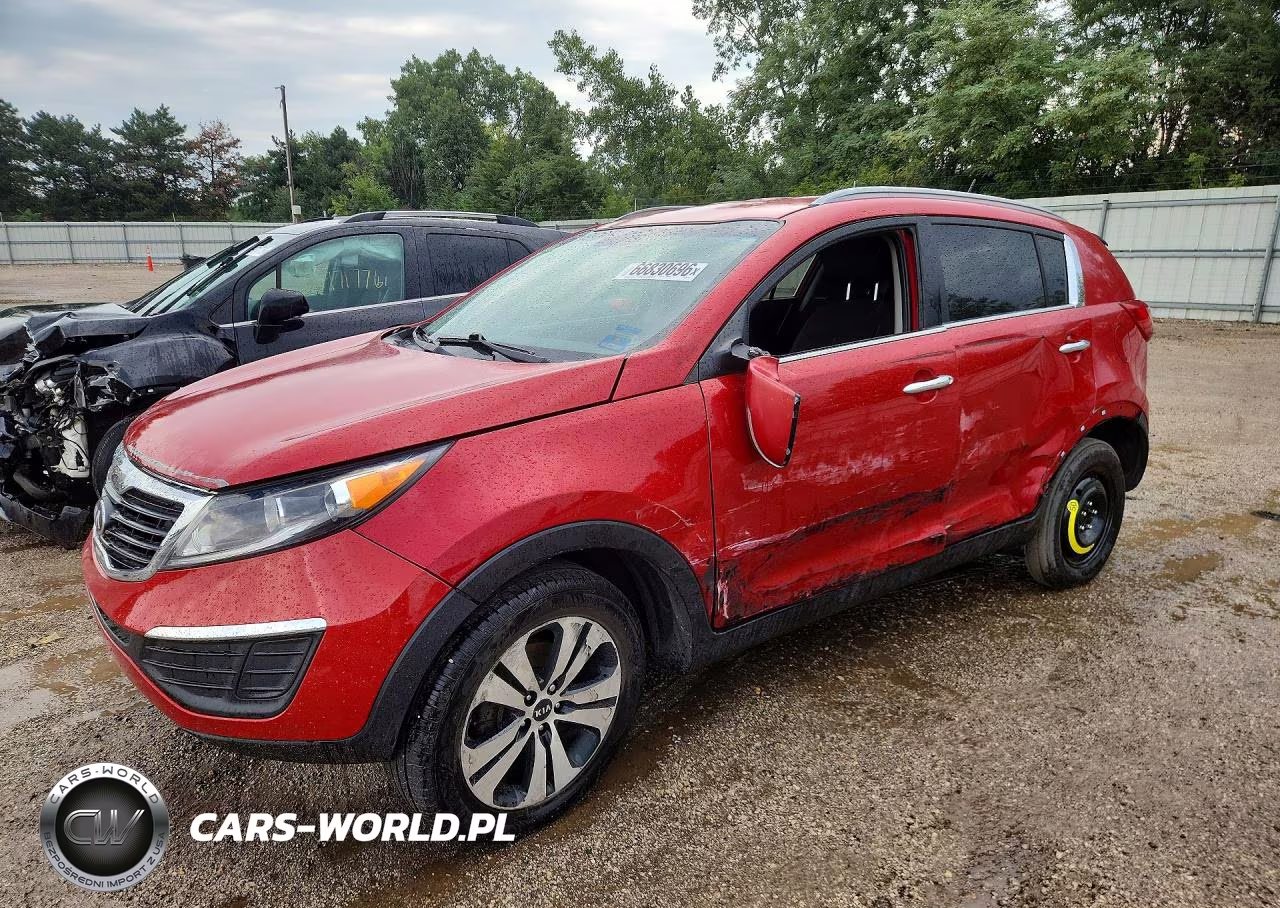 2013 Kia Sportage Ex VIN:KNDPC3A20D7365704 - 1