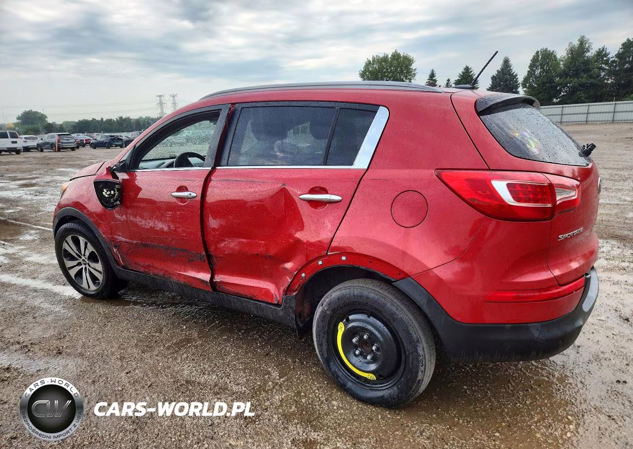 2013 Kia Sportage Ex VIN:KNDPC3A20D7365704 - 2