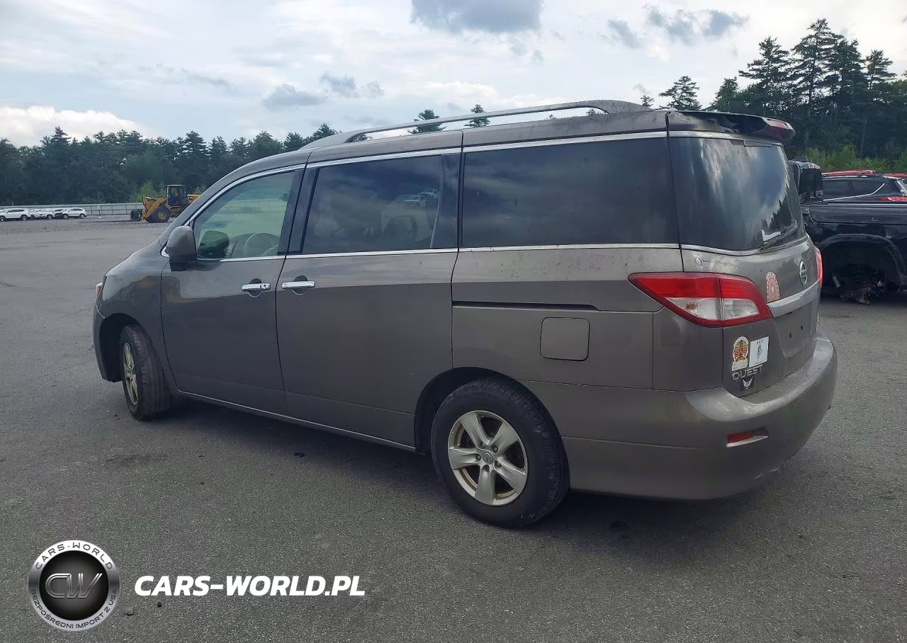 2017 Nissan Quest Sv VIN:JN8AE2KP1H9165188 - 2