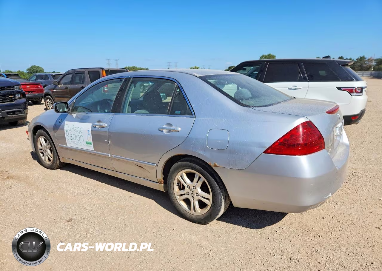 2007 Honda Accord Se VIN:JHMCM563X7C019159 - 2