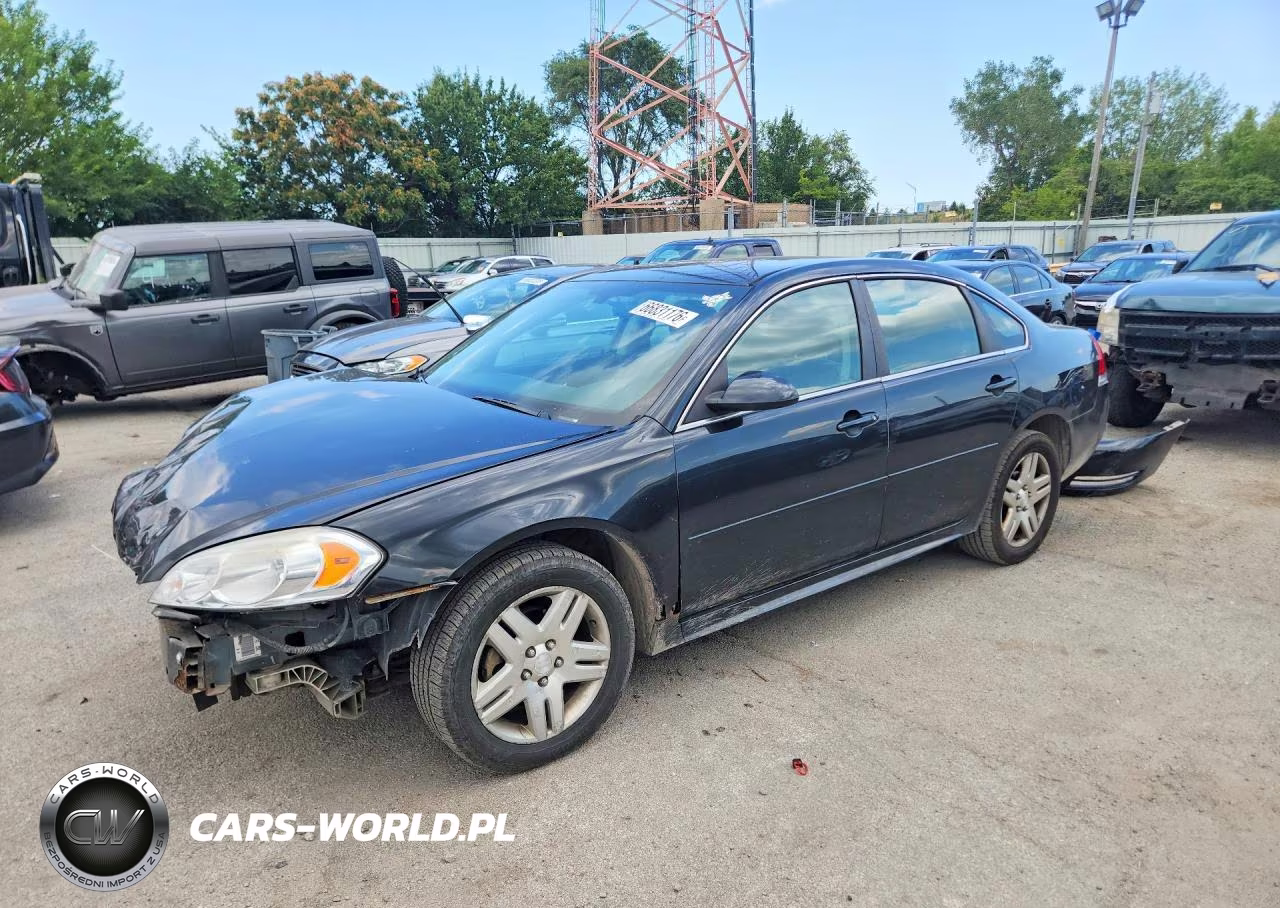 2012 Chevrolet Impala Lt VIN:2G1WG5E37C1233185 - 1