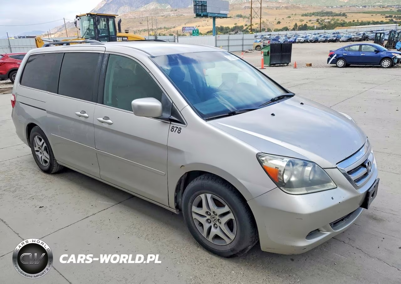 2007 Honda Odyssey Ex VIN:5FNRL38417B410583 - 4