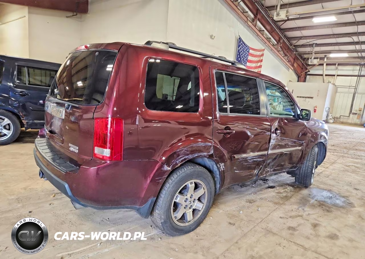 2011 Honda Pilot Touring VIN:5FNYF4H91BB506341 - 3
