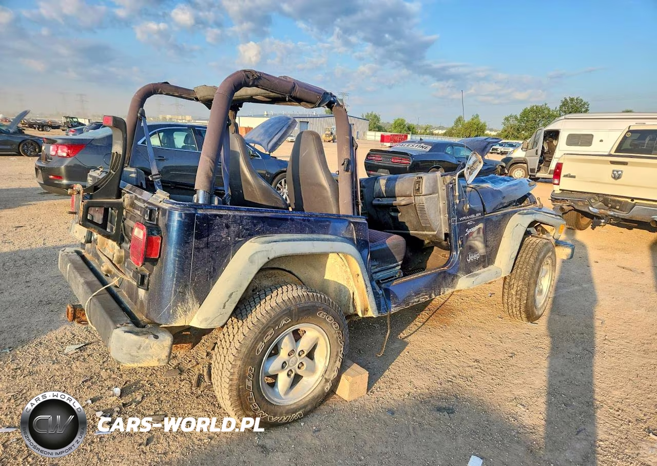 2000 Jeep Wrangler - Tj Sport VIN:1J4FA49S2YP758633 - 3