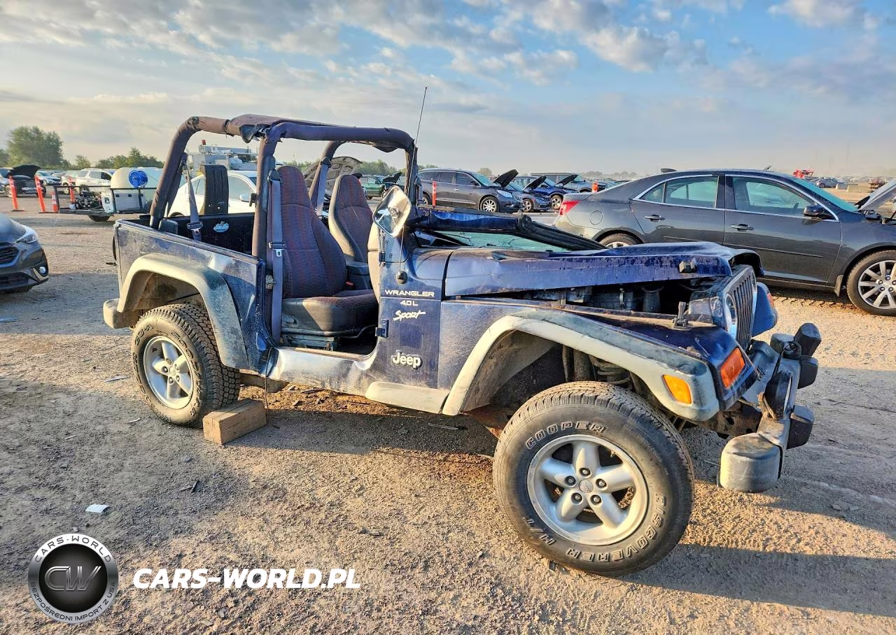 2000 Jeep Wrangler - Tj Sport VIN:1J4FA49S2YP758633 - 4