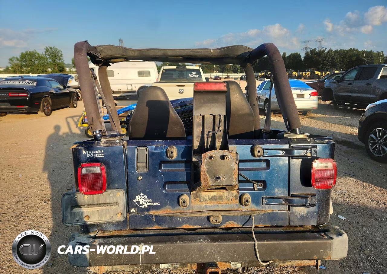 2000 Jeep Wrangler - Tj Sport VIN:1J4FA49S2YP758633 - 6