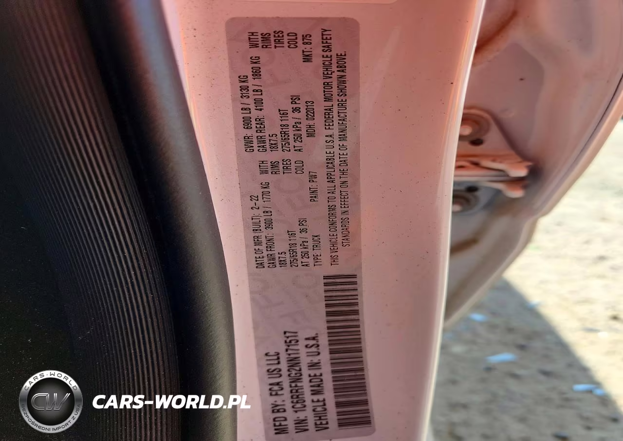 2022 Ram 1500 Tradesman VIN:1C6RRFNG2NN171517 - 12