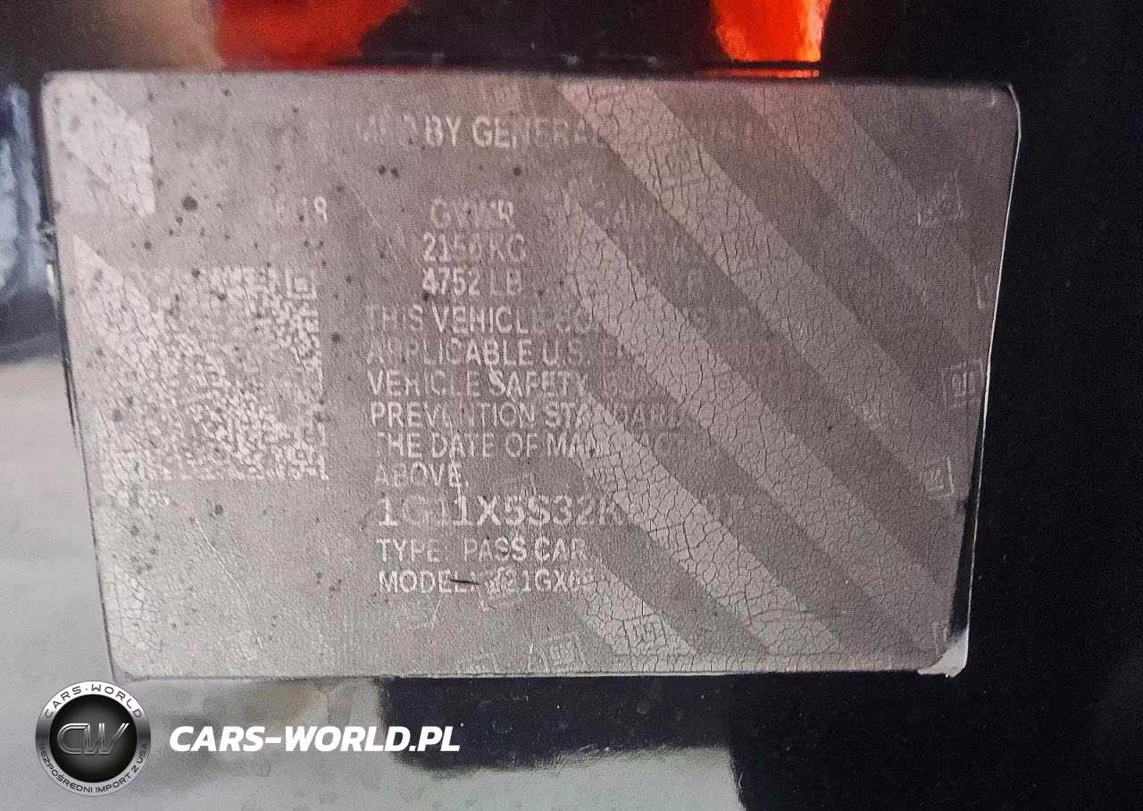 2019 Chevrolet Impala Ls VIN:1G11X5S32KU100772 - 12