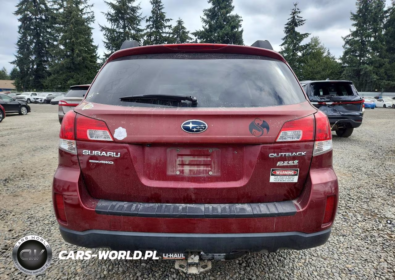 2012 Subaru Outback 2.5I Limited VIN:4S4BRBKC3C3300177 - 6