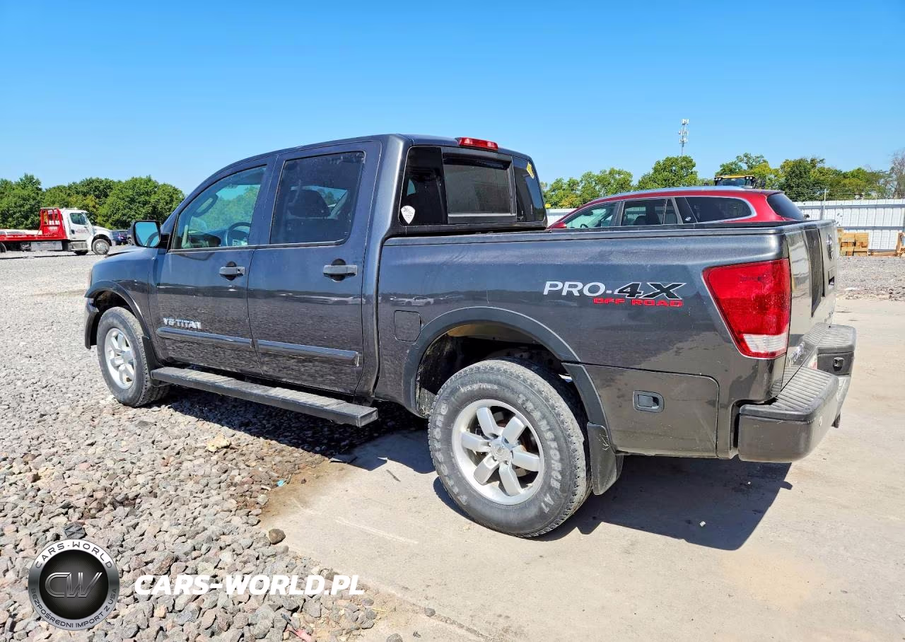 2010 Nissan Titan Se VIN:1N6BA0EC4AN321887 - 2