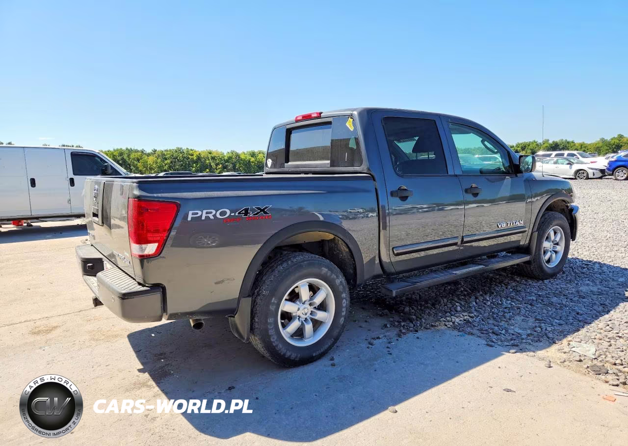 2010 Nissan Titan Se VIN:1N6BA0EC4AN321887 - 3
