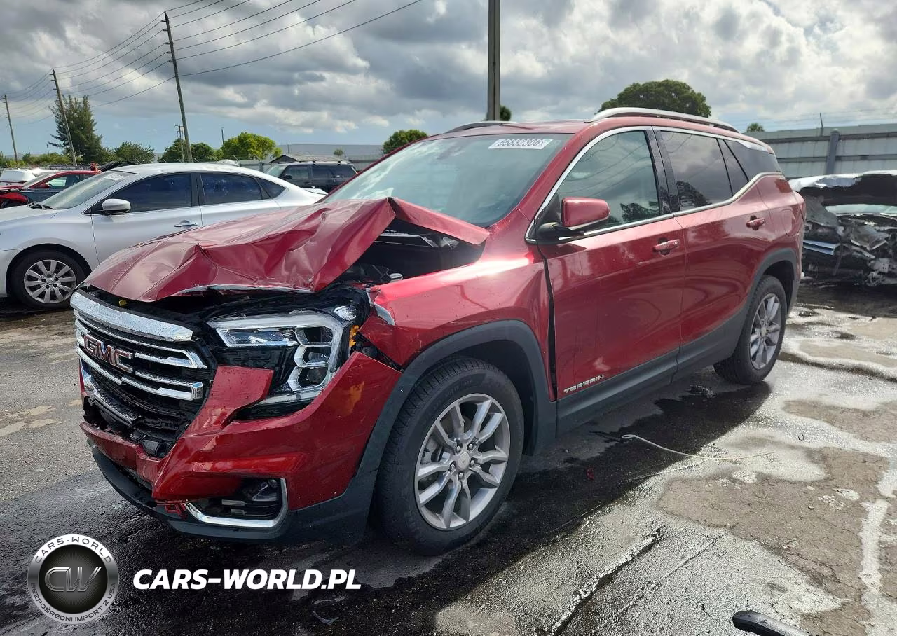 2022 GMC Terrain Slt VIN:3GKALPEV7NL163610 - 1