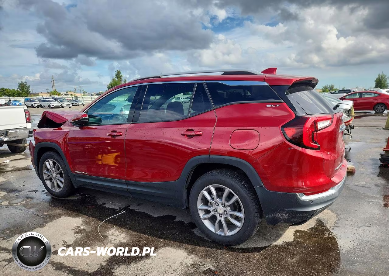 2022 GMC Terrain Slt VIN:3GKALPEV7NL163610 - 2