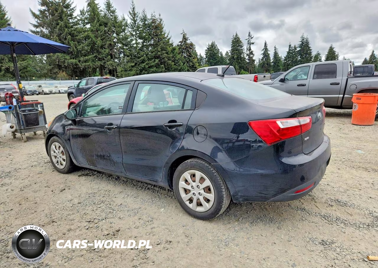 2015 Kia Rio Lx VIN:KNADM4A34F6459847 - 2