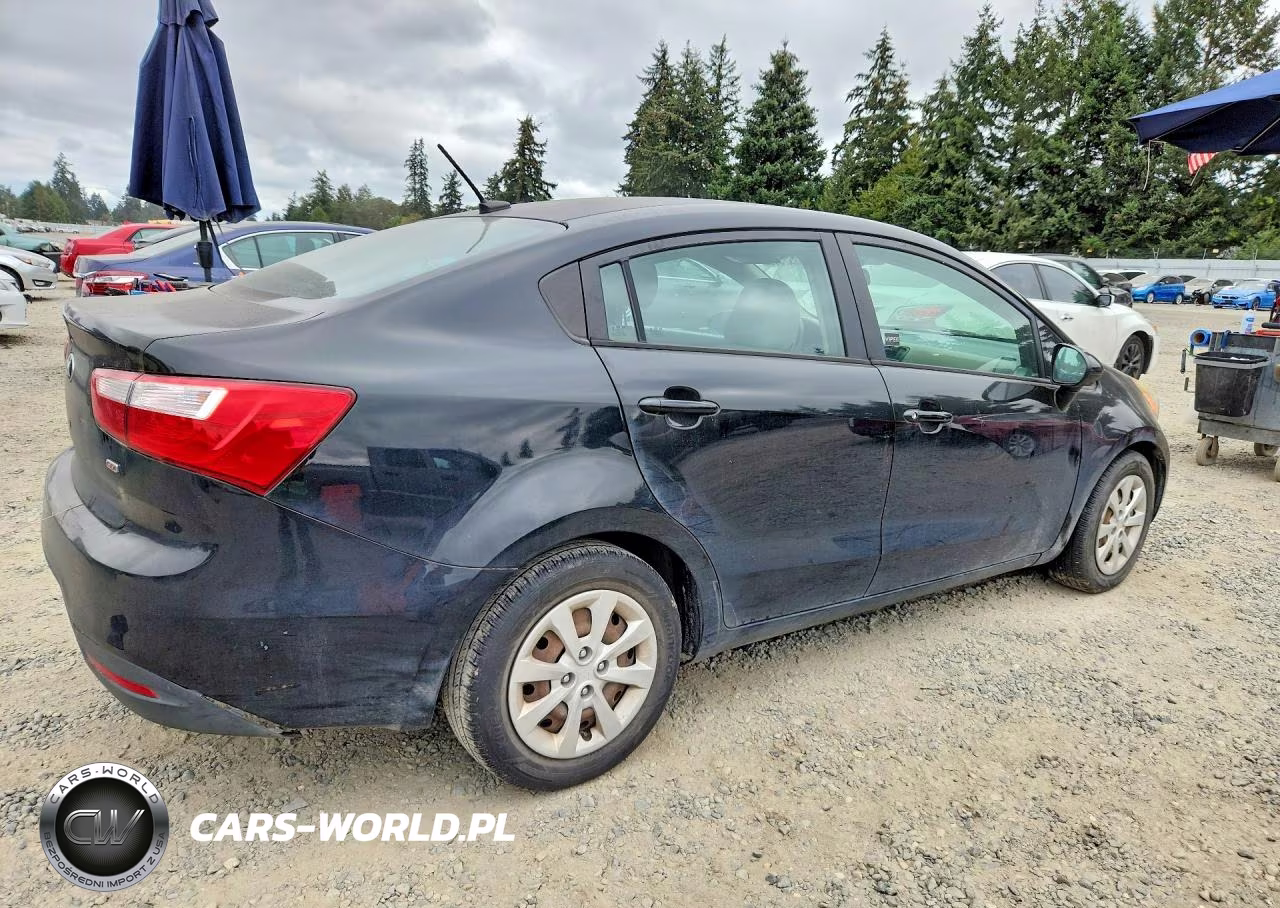 2015 Kia Rio Lx VIN:KNADM4A34F6459847 - 3