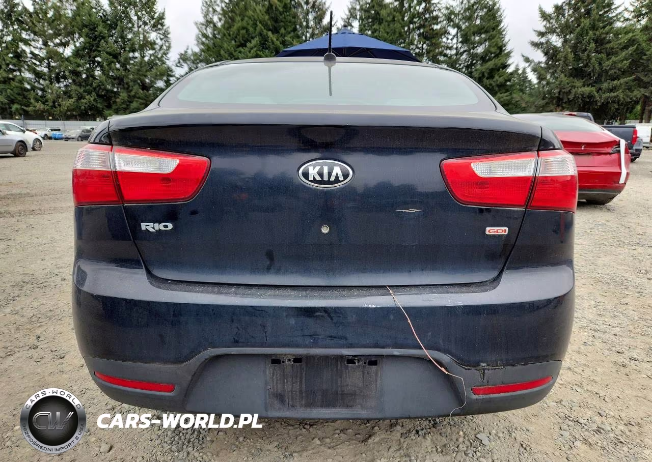 2015 Kia Rio Lx VIN:KNADM4A34F6459847 - 6