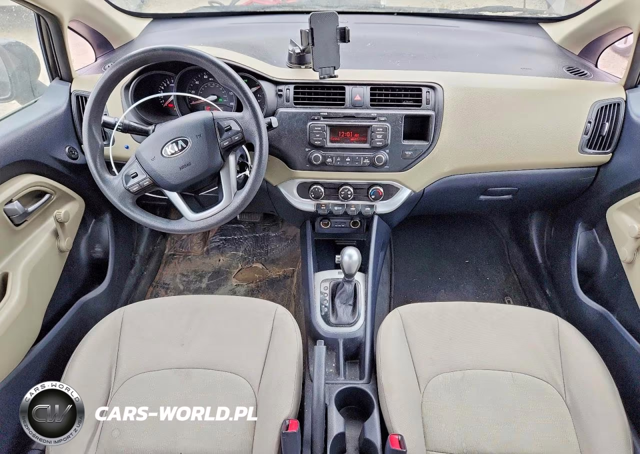 2015 Kia Rio Lx VIN:KNADM4A34F6459847 - 8
