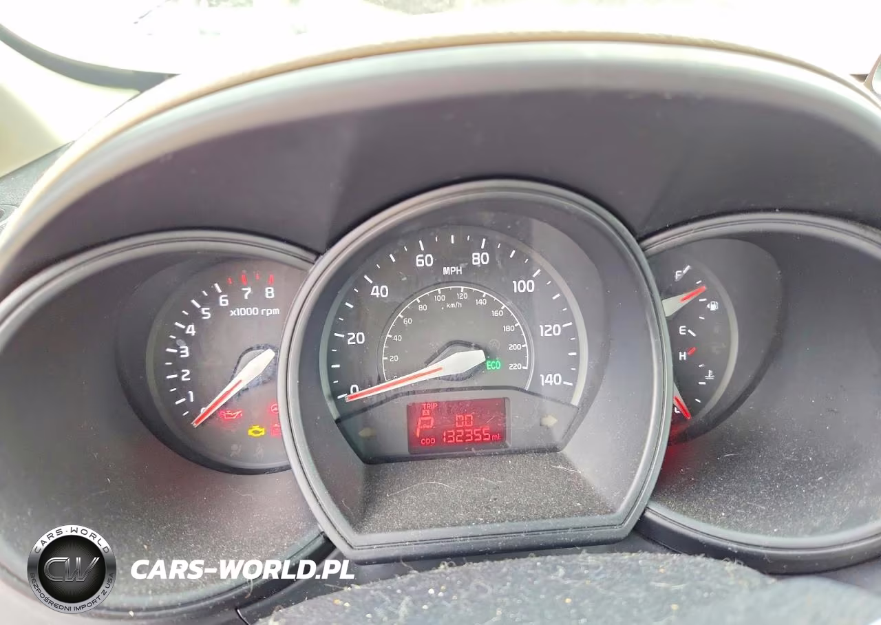 2015 Kia Rio Lx VIN:KNADM4A34F6459847 - 9