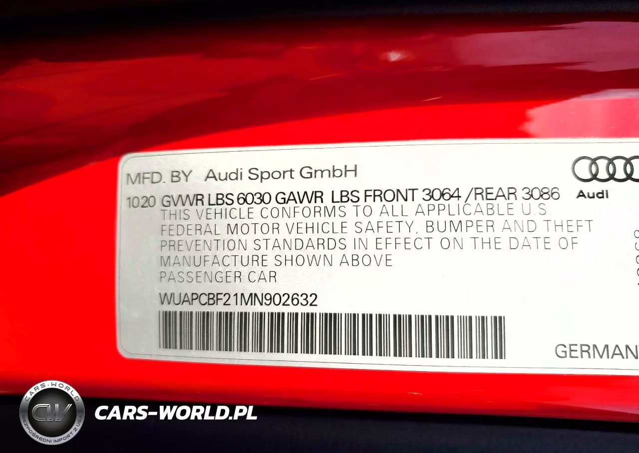 2021 Audi Rs7 VIN:WUAPCBF21MN902632 - 13