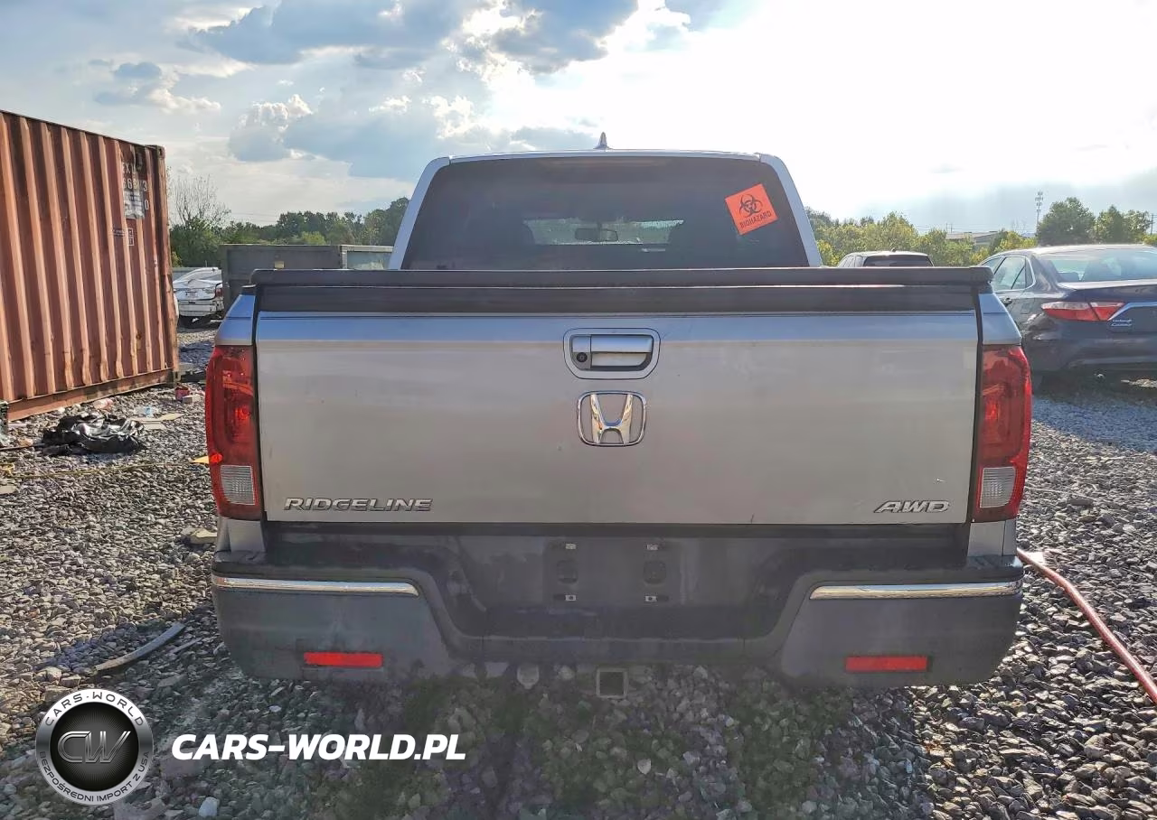 2017 Honda Ridgeline Rtl VIN:5FPYK3F66HB039173 - 6