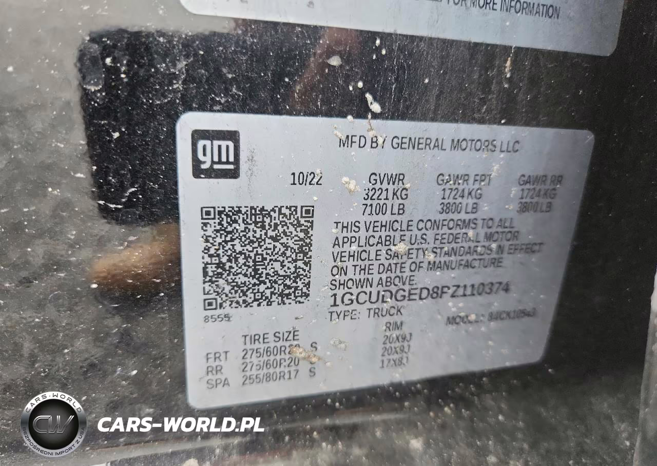 2023 Chevrolet Silverado K1500 Ltz VIN:1GCUDGED8PZ110374 - 12
