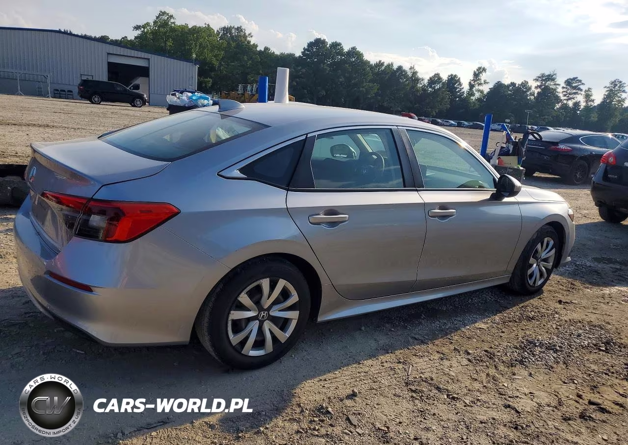 2023 Honda Civic Lx VIN:2HGFE2F24PH568100 - 3