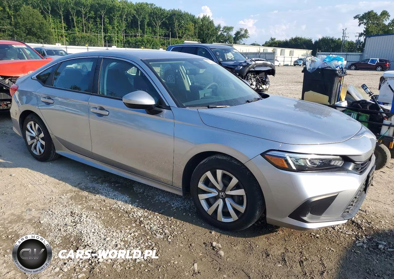 2023 Honda Civic Lx VIN:2HGFE2F24PH568100 - 4