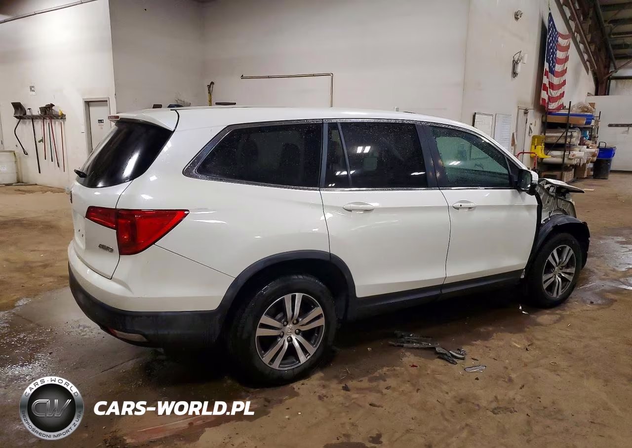 2016 Honda Pilot Exl VIN:5FNYF6H52GB013431 - 3