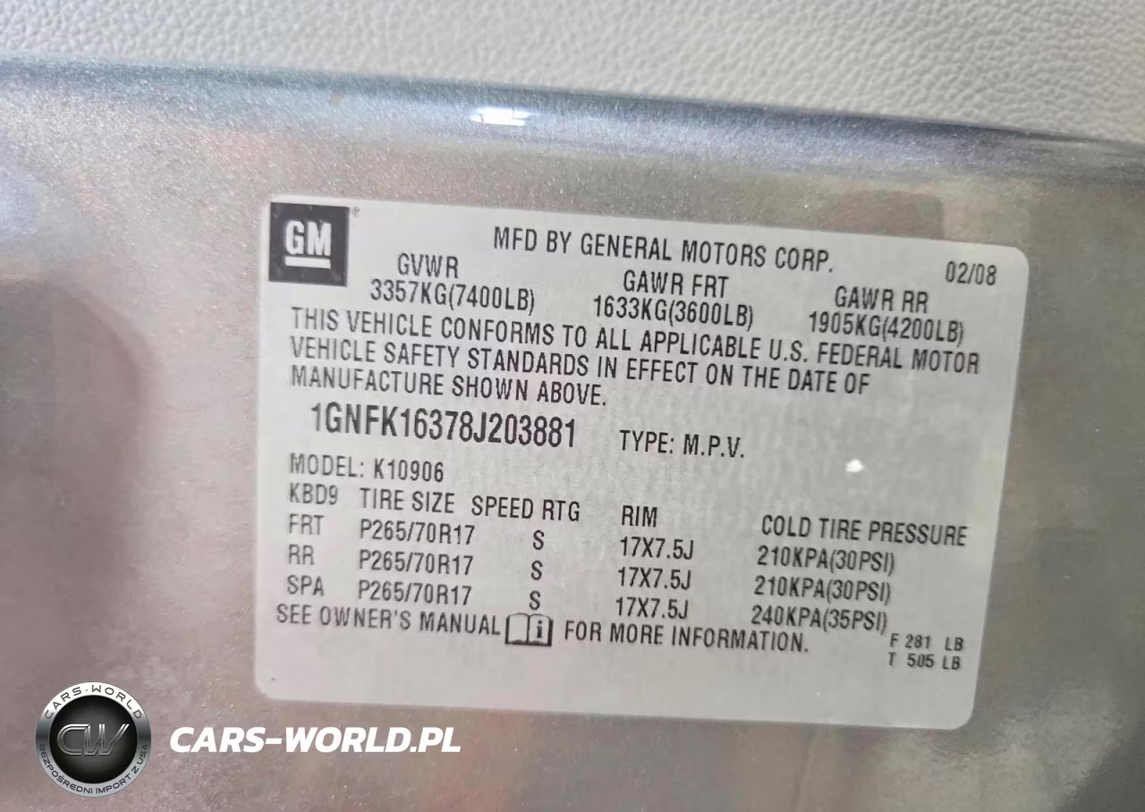 2008 Chevrolet Suburban K1500 Ls VIN:1GNFK16378J203881 - 13