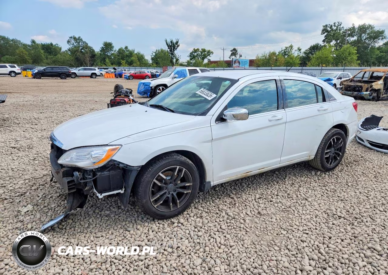 2013 Chrysler 200 Lx VIN:1C3CCBAB0DN671388 - 1