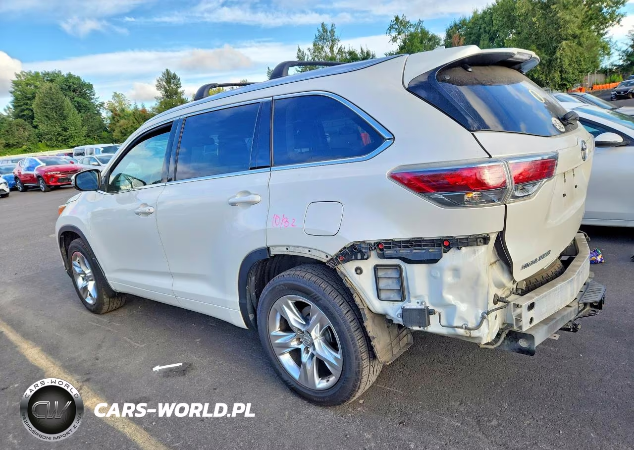 2015 Toyota Highlander Limited Platinum VIN:5TDDKRFH1FS151593 - 2