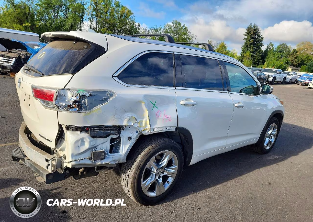 2015 Toyota Highlander Limited Platinum VIN:5TDDKRFH1FS151593 - 3