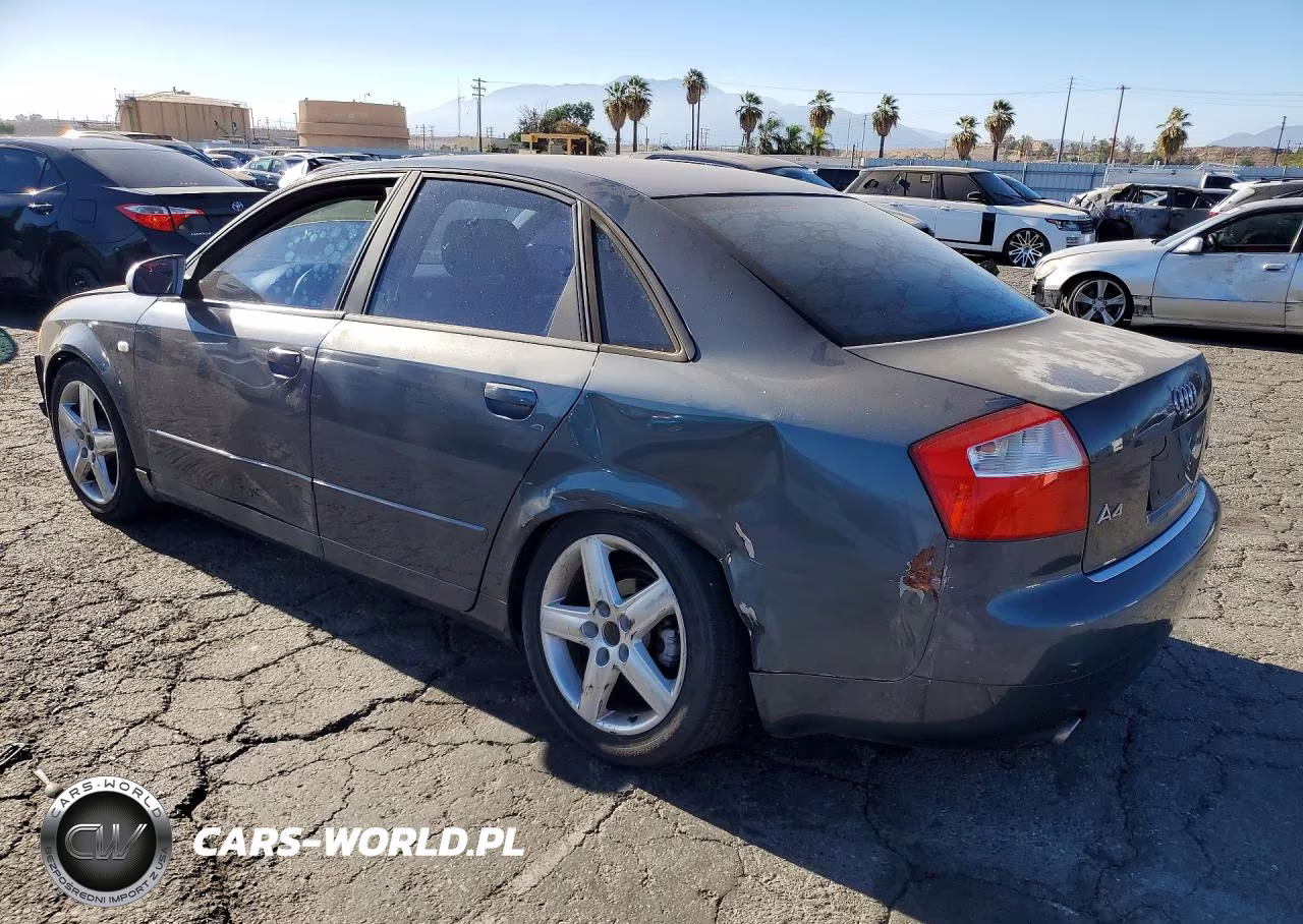 2004 Audi A4 1.8T VIN:WAUJC68E24A284405 - 2