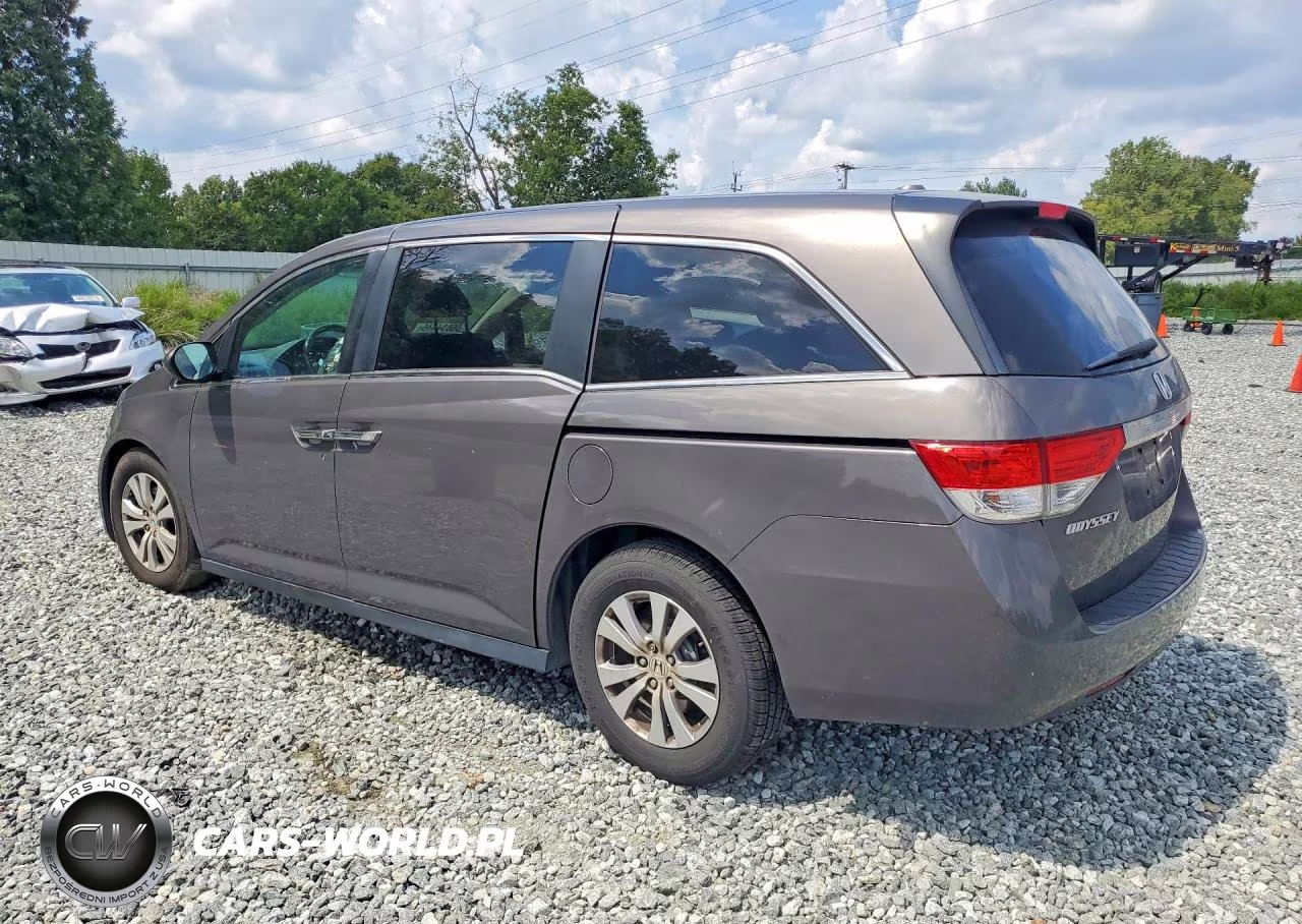 2016 Honda Odyssey Exl VIN:5FNRL5H62GB019360 - 2