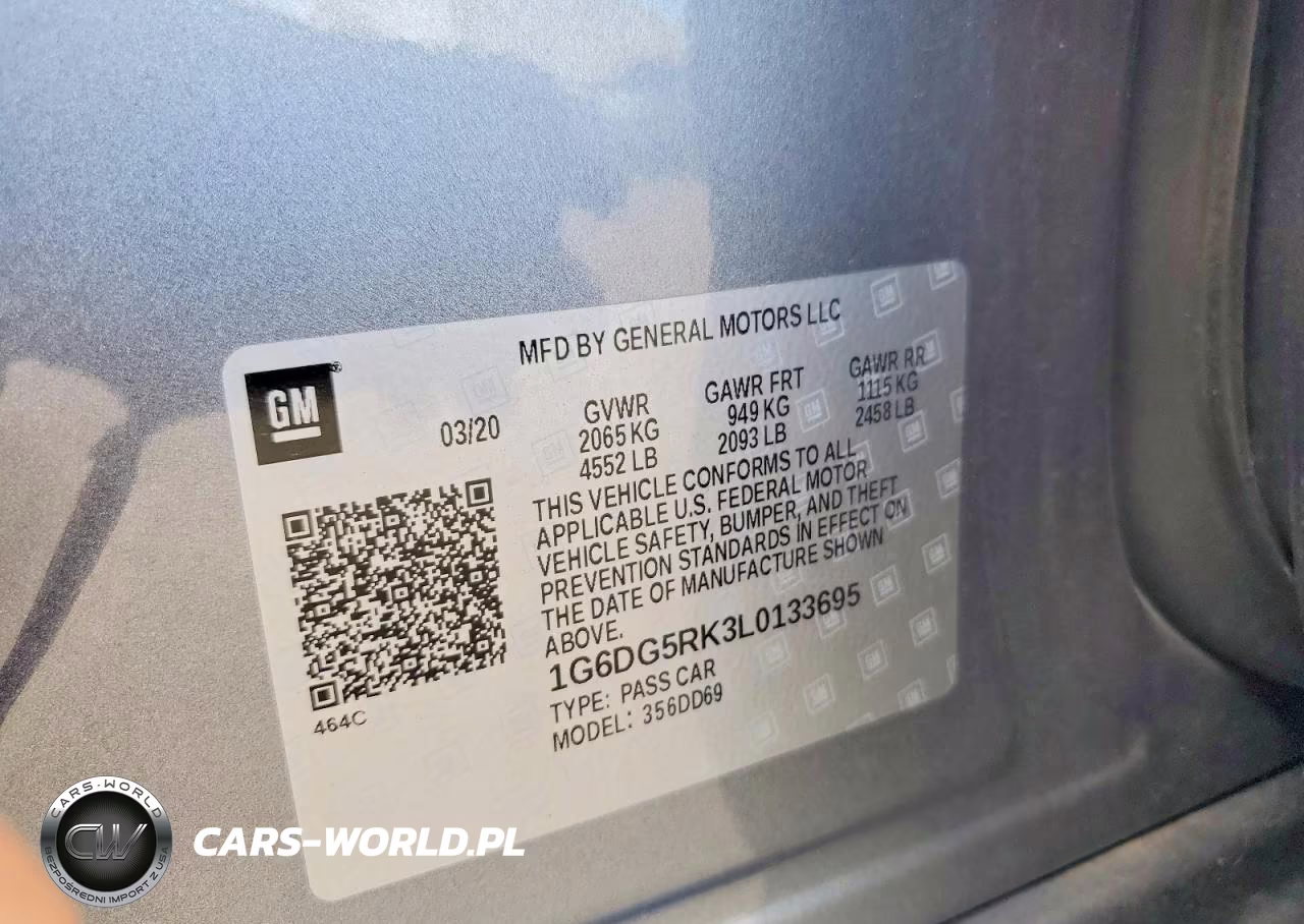 2020 Cadillac Ct4 Sport VIN:1G6DG5RK3L0133695 - 13