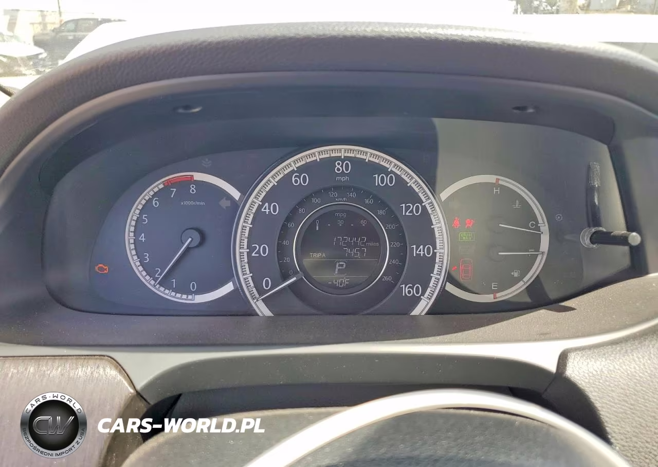 2014 Honda Accord Ex VIN:1HGCR2F75EA166116 - 9