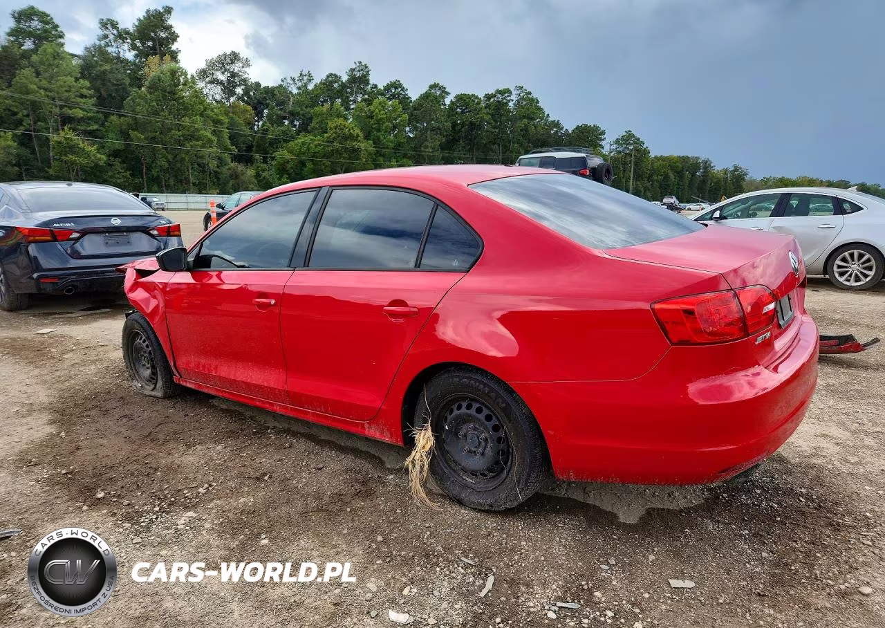 2013 Volkswagen Jetta Base VIN:3VW2K7AJ1DM293796 - 2